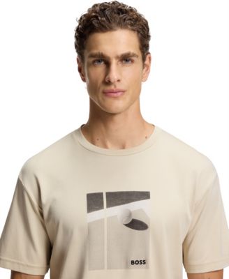 Men's Tennis Artwork Pima-Cotton T-Shirt