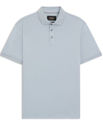 Men's Mercerized Cotton Regular-Fit Polo Shirt