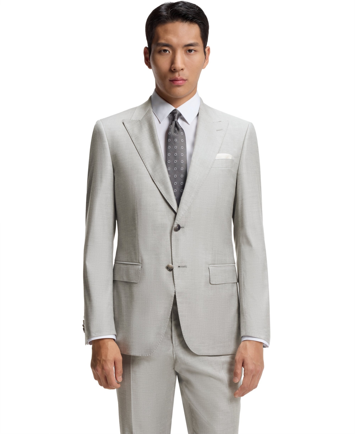 Boss by Hugo Boss Men's Two-Piece Wool Blend Slim-Fit Suit