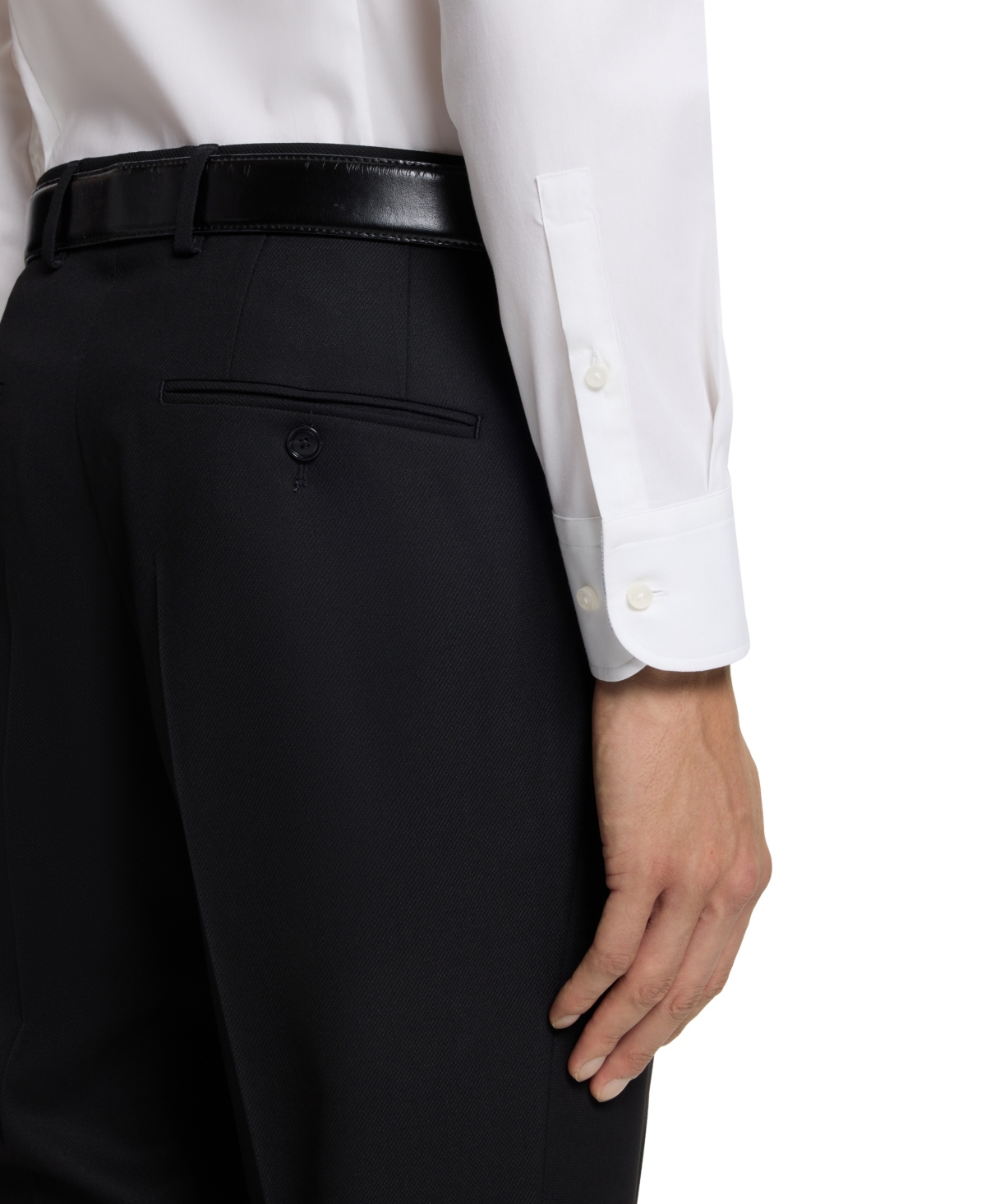 Boss by Hugo Men's Easy-Iron Stretch-Cotton Poplin Slim-Fit Dress Shirt