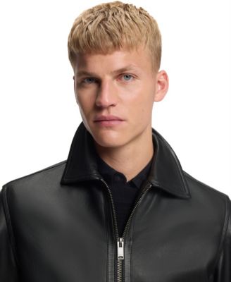 Men's Nappa Leather Regular-Fit Jacket