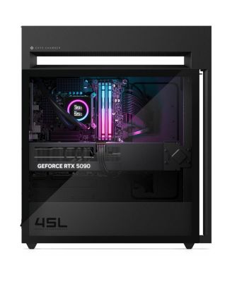 OMEN 45L Gaming Desktop Intel Core Ultra 9 285K + NVIDIA GeForce RTX 5090 + 64GB RAM + 2TB SSD + Windows 11 Pro – Black