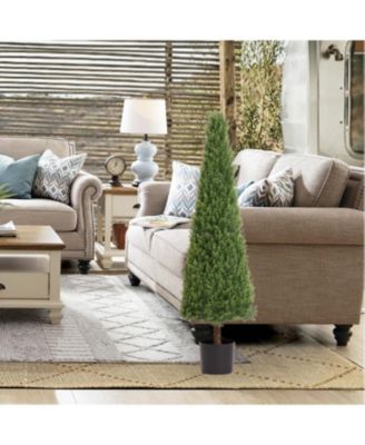 Artificial Boxwood Topiary Trees 120cm 2pcs