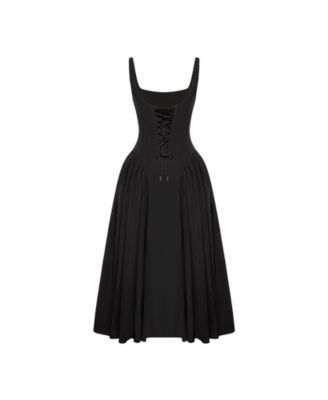 Women's Corset Midi Dress