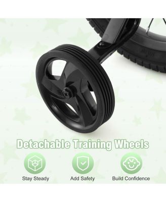 14 Inch Kids Bike Adjustable with Transparent Chain Cover for 4-5 Years Old