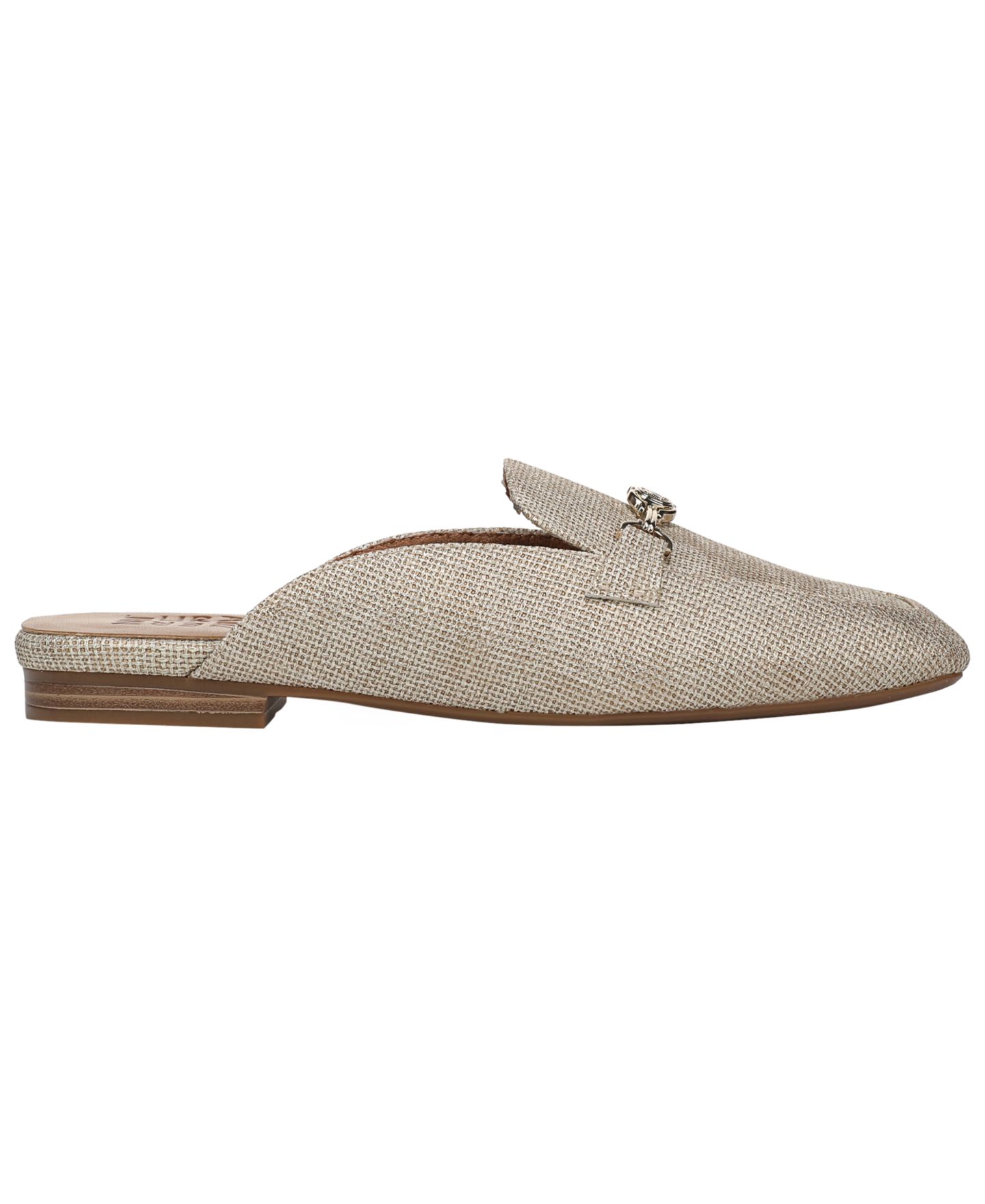 Женские сабо Naturalizer Basel Mule Flats, цвет: Натуральный бежевая искусственная кожа — фото 2