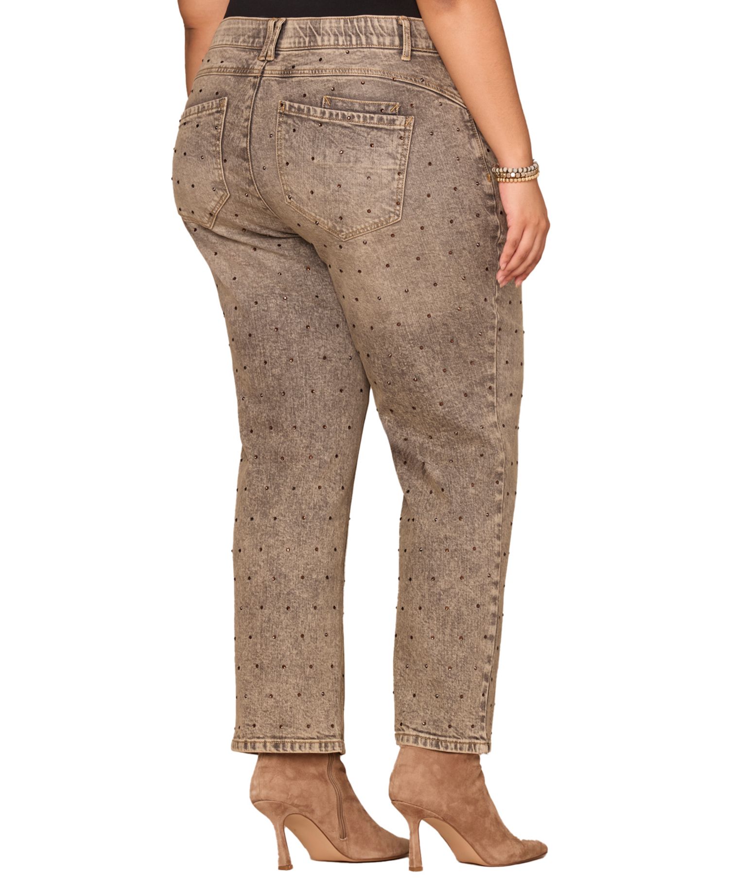 Plus High-Rise Boyfriend Jeans