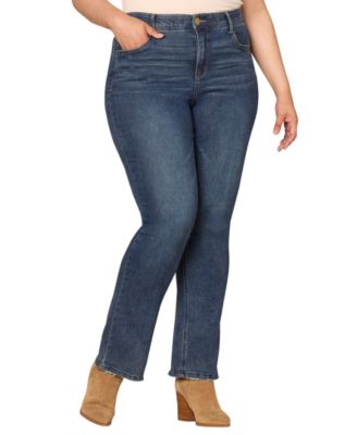 Plus Size Itty Bitty Boyfriend Jeans