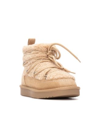 Women's Suede Comfort Ankle Booties By XTI