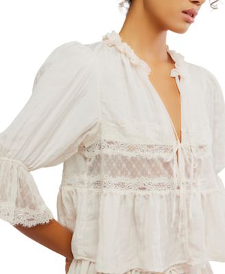 Women's Forever Young Bed Jacket Top