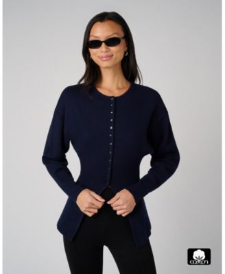 Women's Drop Shoulder Cardigan