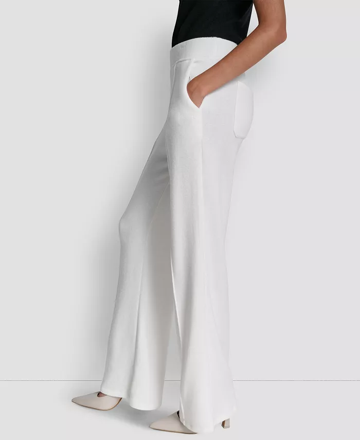 Women's Knit Pull-On Wide-Leg Pants - thumbnail 2