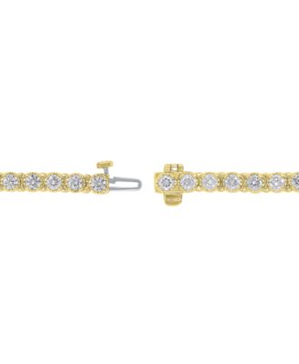 White Diamond Bracelet (5 ct. t.w.) in 10k Yellow Gold (also in 10k White Gold)