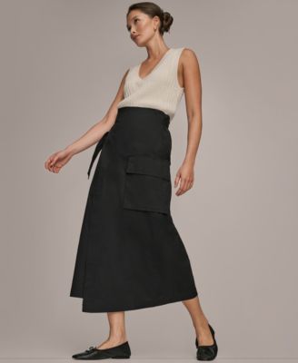 Women's Sleeveless V-Neck Loop Stitch Sweater Vest