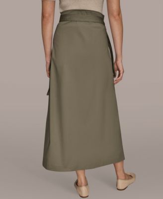 Women's Asymmetrical Wrap Skirt