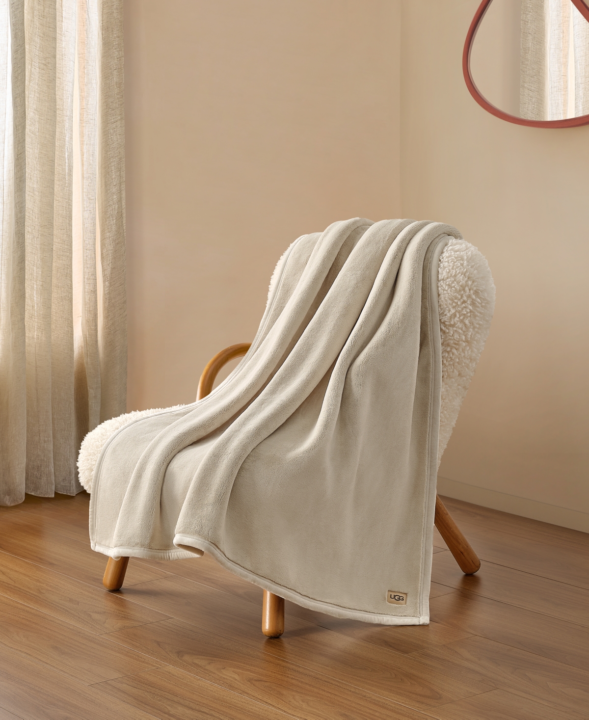 Ugg Coco Soft Throw, 50" X 70" In Neutral