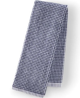 Quick-Dry Cotton Textured Gingham Bath Towel