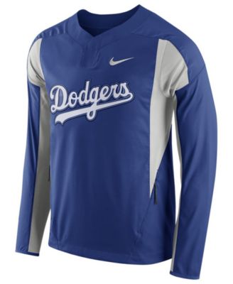 Nike - Men's Los Angeles Dodgers Long-Sleeve Windshirt