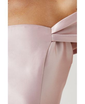 Women's Honoured Twill Bardot Maxi Dress