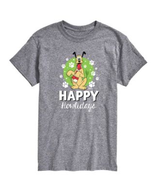 AIRWAVES - Men's Happy Howlidays Pluto Short-Sleeve Graphic T-Shirt