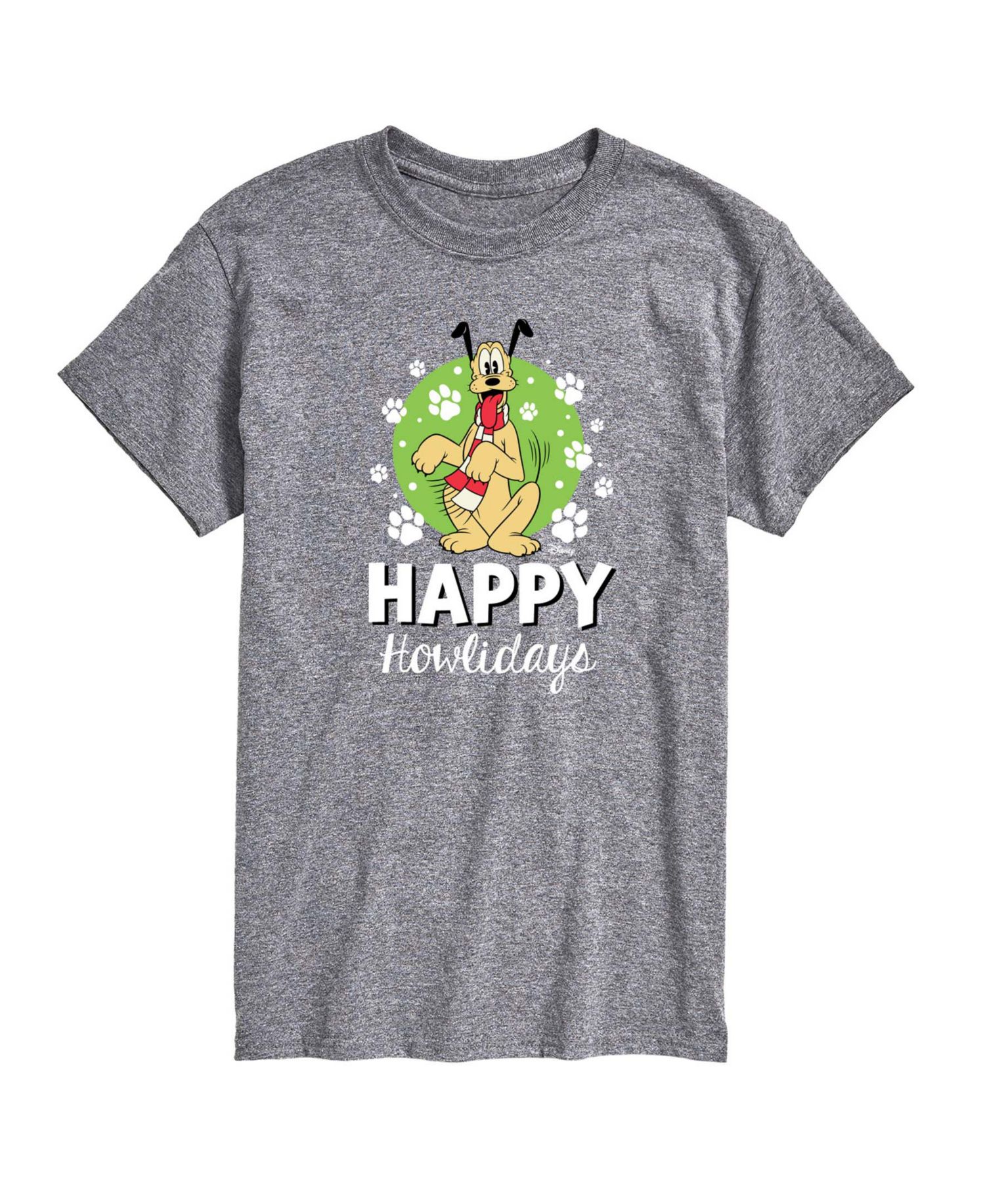 Men's Happy Howlidays Pluto Short-Sleeve Graphic T-Shirt