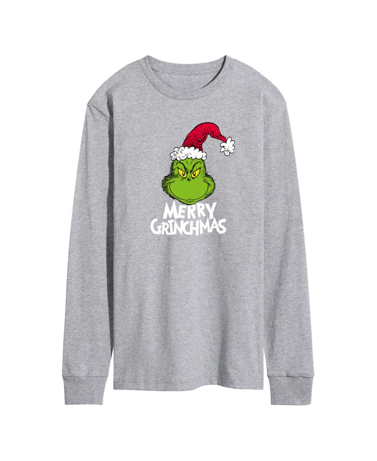 Мужская футболка с круглым вырезом и рисунком The Grinch Merry Grinchmas