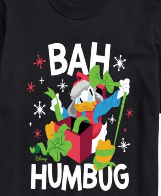 Men's Disney Donald Duck Bah Humbug Short-Sleeve Graphic T-Shirt