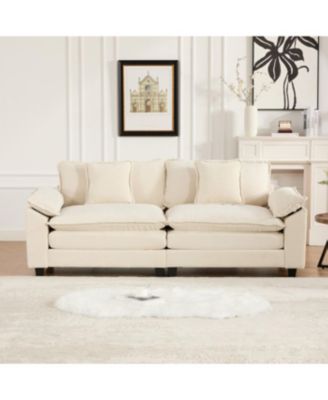  Cloud Couch: Ultimate Comfort Chenille Sofa with Ergonomic Support