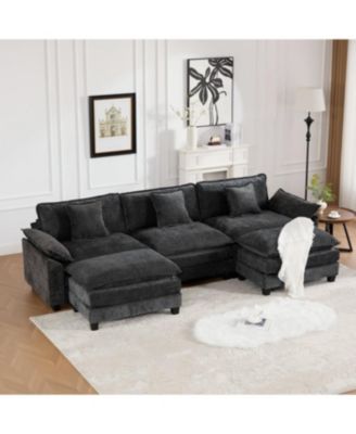 Streamdale Cloud Couch: Flexible, Modular Chenille Sofa for Ultimate Comfort