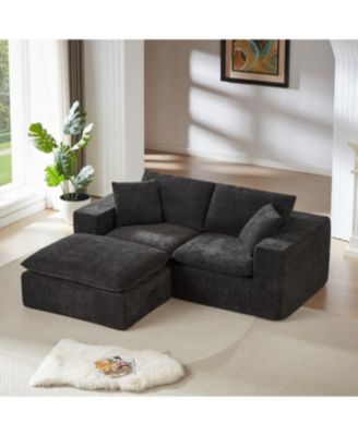Streamdale Modern Chenille Cloud Sofa - Freely Combinable & Comfortable