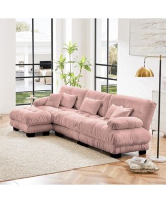  Luxury Modular Sectional Sofa Couch, Oversized L Shaped Cloud Couch