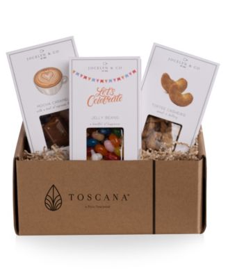 Christmas Tree Serving Tray with Gourmet Gift Pack, 3 Piece