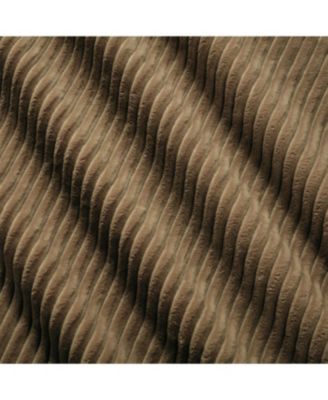 Streamdale 153" Modern Modular Corduroy Sectional Sofa, 4-Seater Couch, Brown