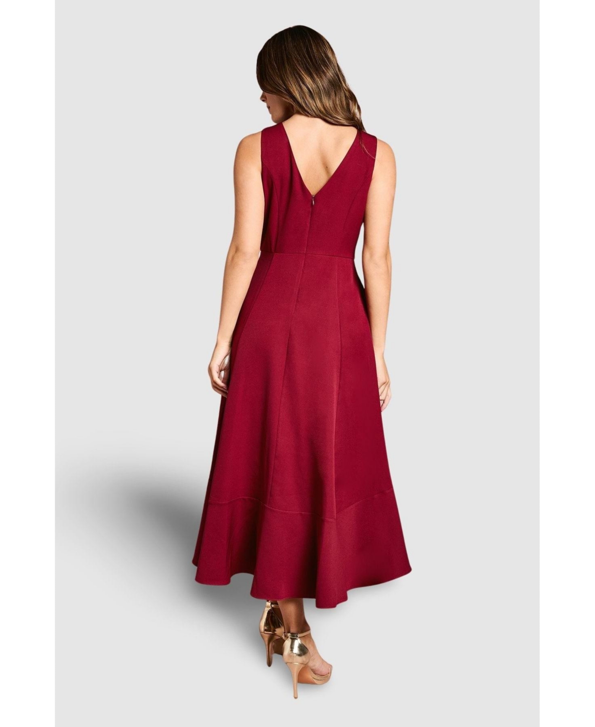 Coast Women's Waterfall Crepe Midi Dress