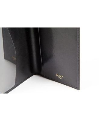 Men's Old Leather Passport Case