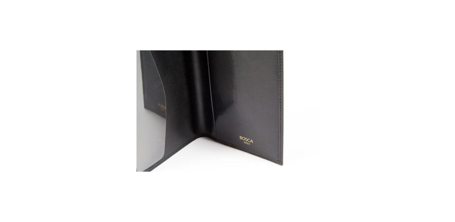 Men's Old Leather Passport Case