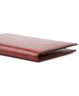 Men's Old Leather 8 Pocket Credit Card Case, Cognac