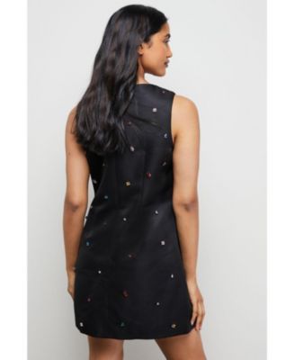 Women's Sleeveless Sequin Mini Dress