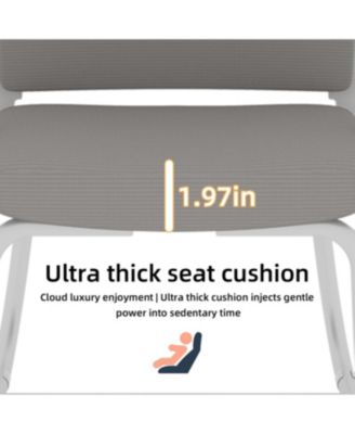 Streamdale Minimalist Modern Office Chair - Metal Frame, Soft, Comfortable, Multi-Color