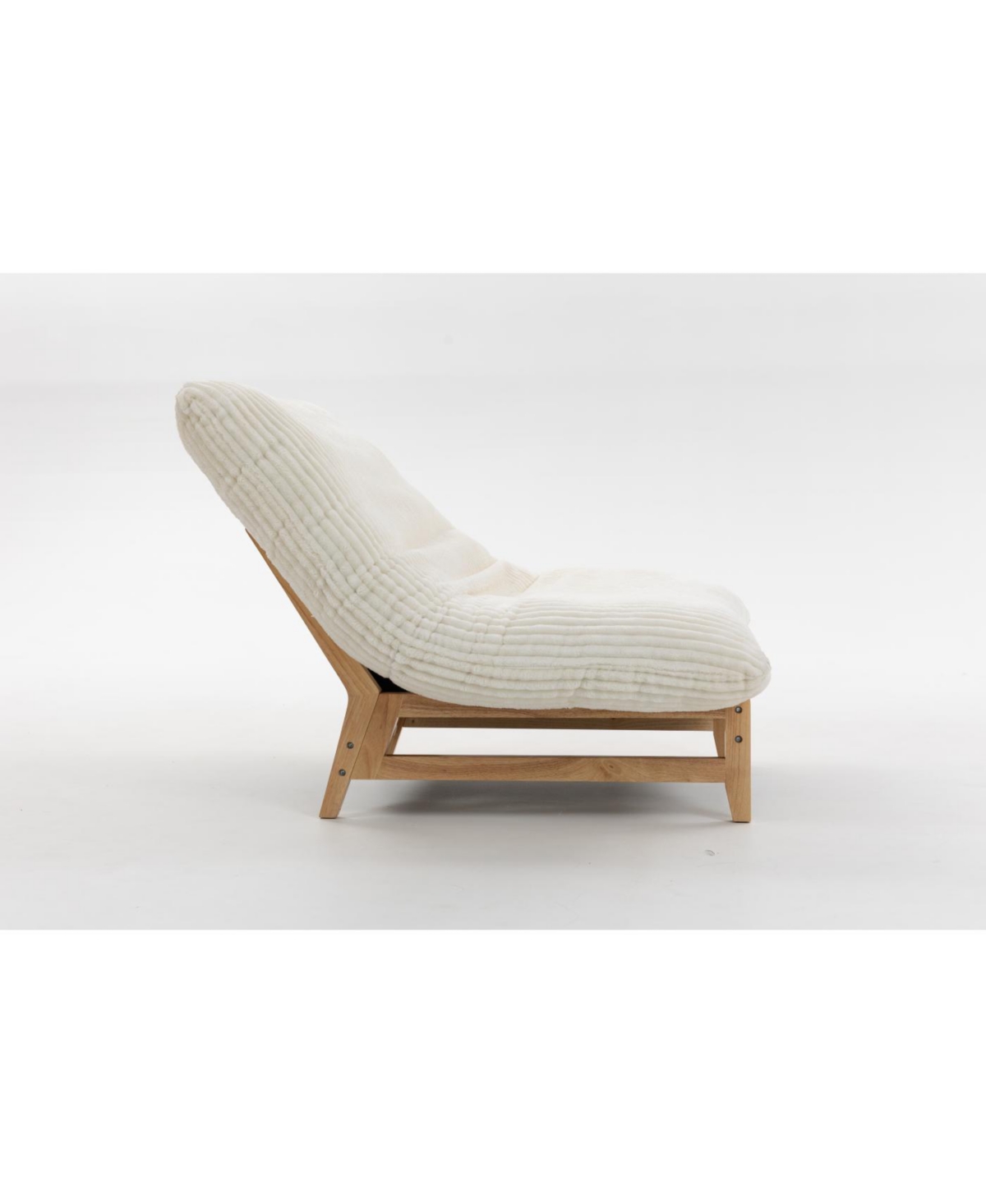 Streamdale Furniture Streamdale Adults' Corduroy Bean Bag Chair with Backrest, Single Seat