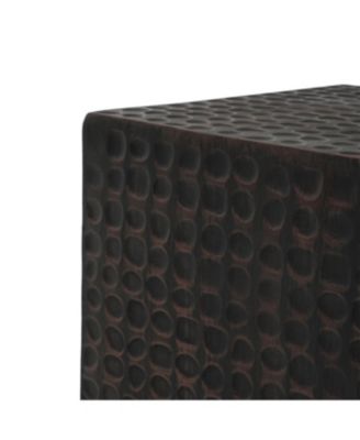 Streamdale Outdoor Side Table, Patio End Table Cube, Coffee Table