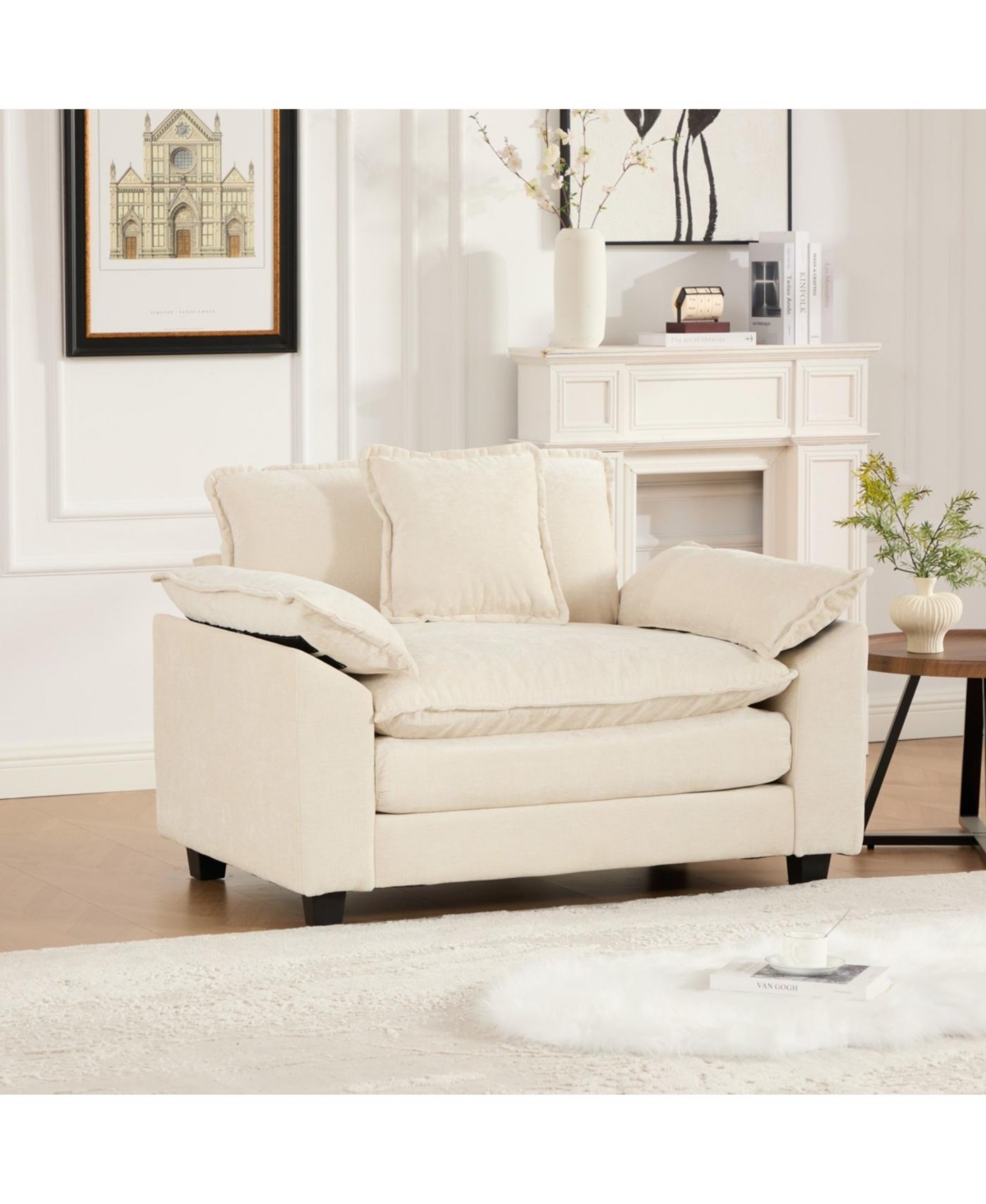 Streamdale Furniture Cloud Couch: Ultimate Comfort Chenille Sofa