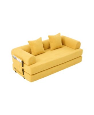 Streamdale Foldable & Compressible Sofa with Metal Frame for Small Spaces