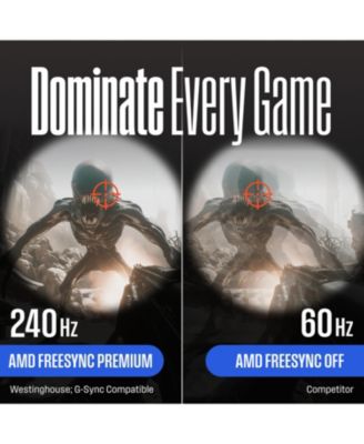 34" Curved Ultrawide White Gaming Monitor, 180Hz, AMD FreeSync, Low Motion Blur, 1500R, 3440x1440, 2x DP & 2x HDMI, Built-in Speakers