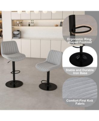 Black Marble Kitchen Island with LED Lighting & Grille Details