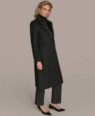 Women's Double-Breasted Reefer Coat