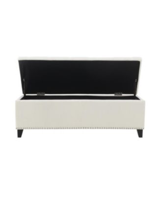 47.5" Storage Ottoman Bench - Beige