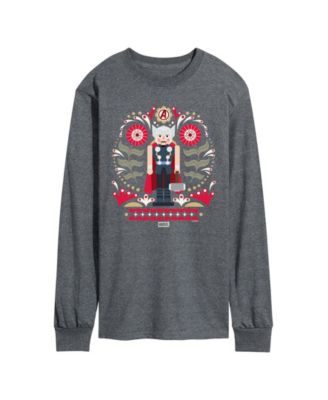 Men's Thor Nutcracker Graphic Long-Sleeve T-Shirt