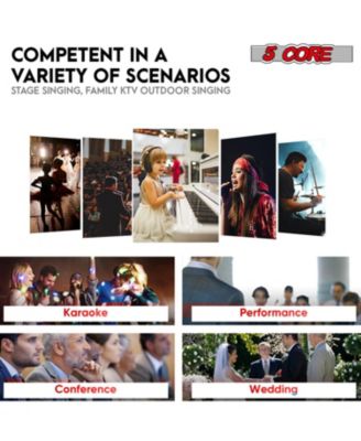 XLR Microphone Dynamic Mic Karaoke Singing Studio Mics Handheld Microfono