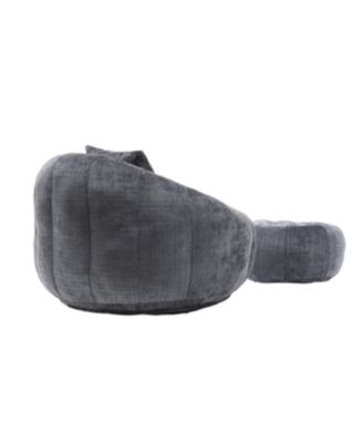 Modern Bean Bag Chair with Ottoman for Adults